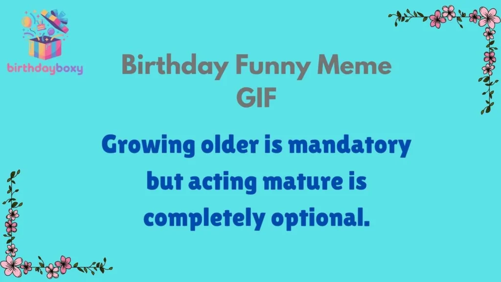 Birthday Funny Meme GIF