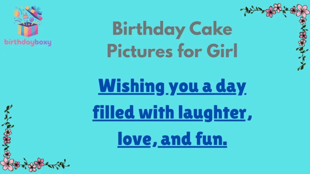 Birthday Cake Pictures for Girl