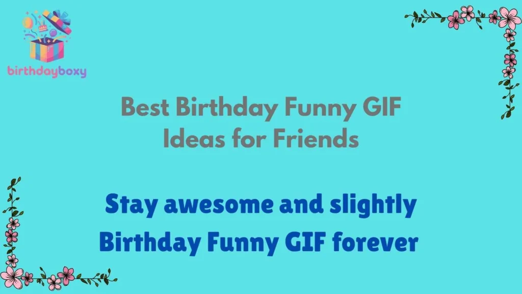 Best Birthday Funny GIF Ideas for Friends