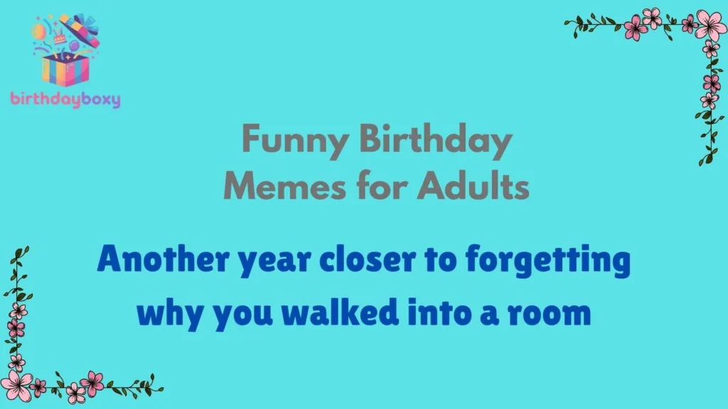 Funny Birthday Memes for Adults