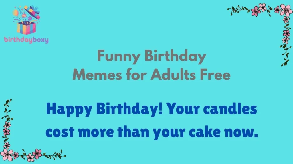Funny Birthday Memes for Adults Free