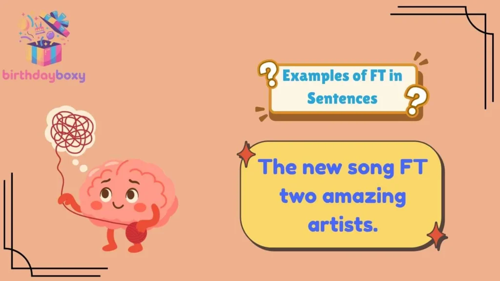 Examples of FT in Sentences