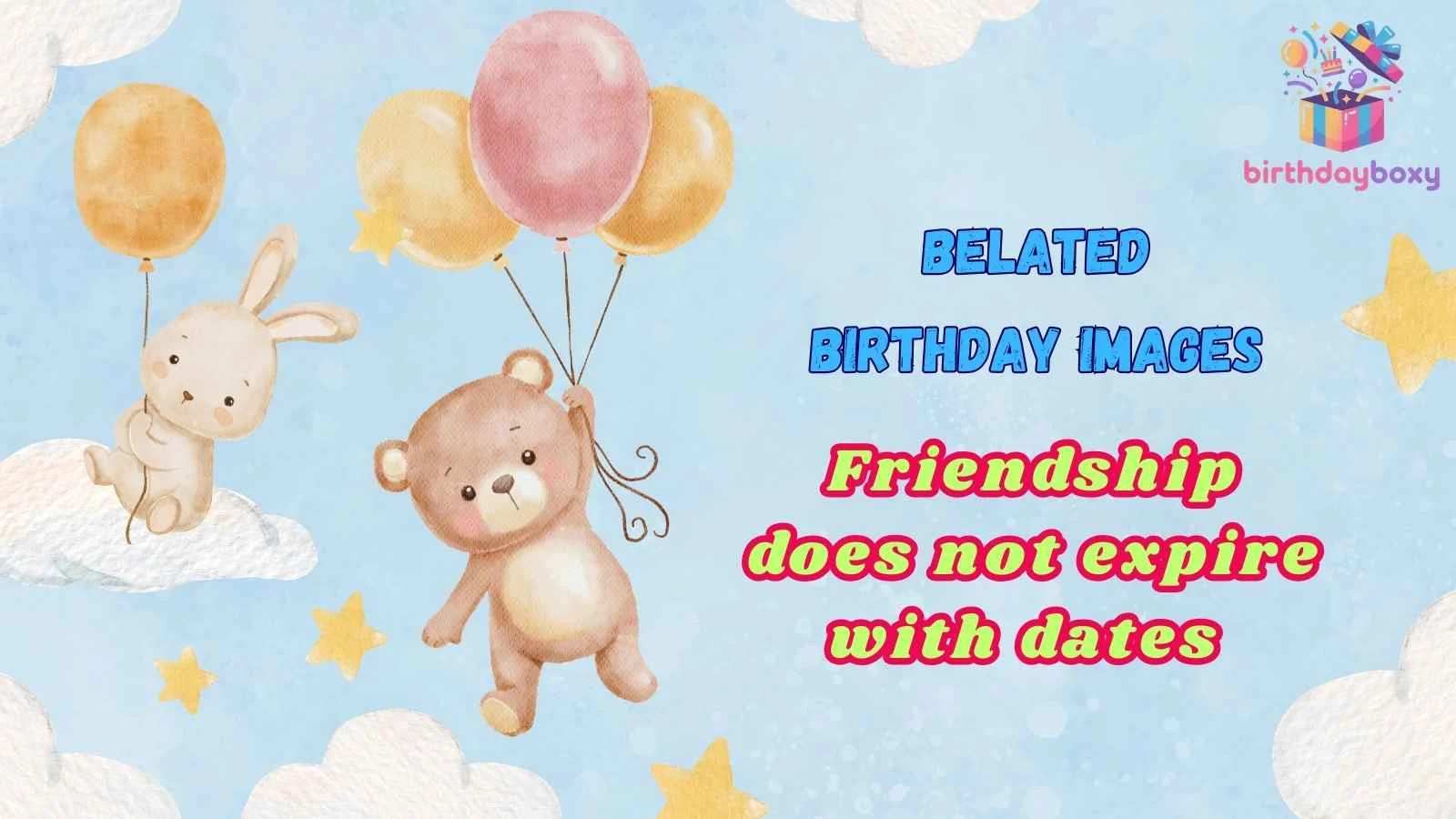 Belated Birthday Images