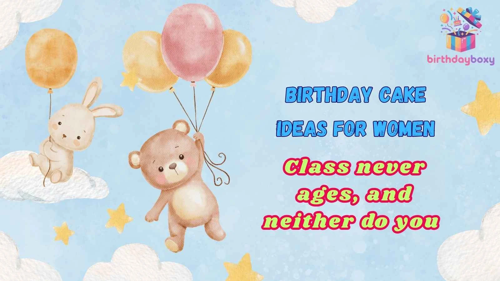 Birthday Cake Ideas for Women