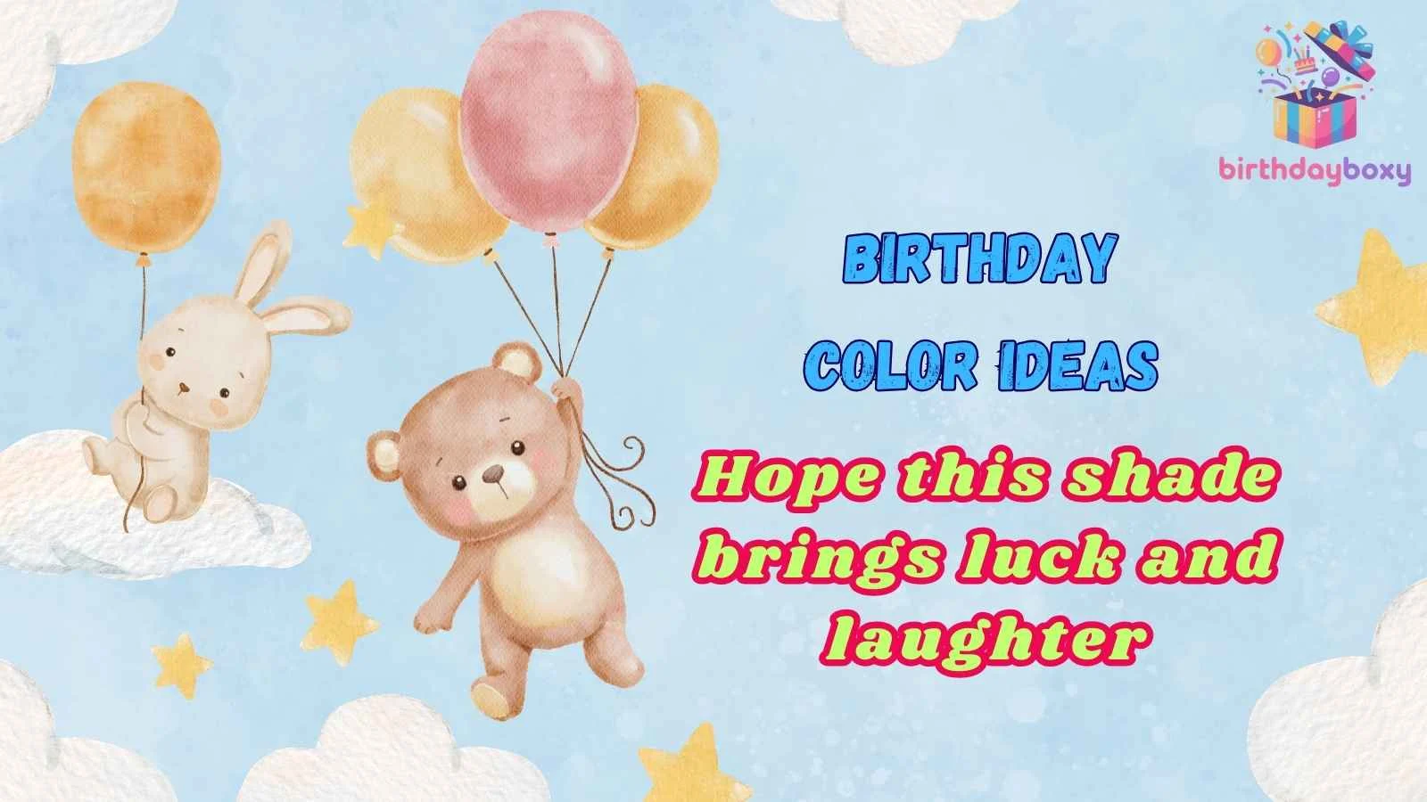 Birthday Color Ideas