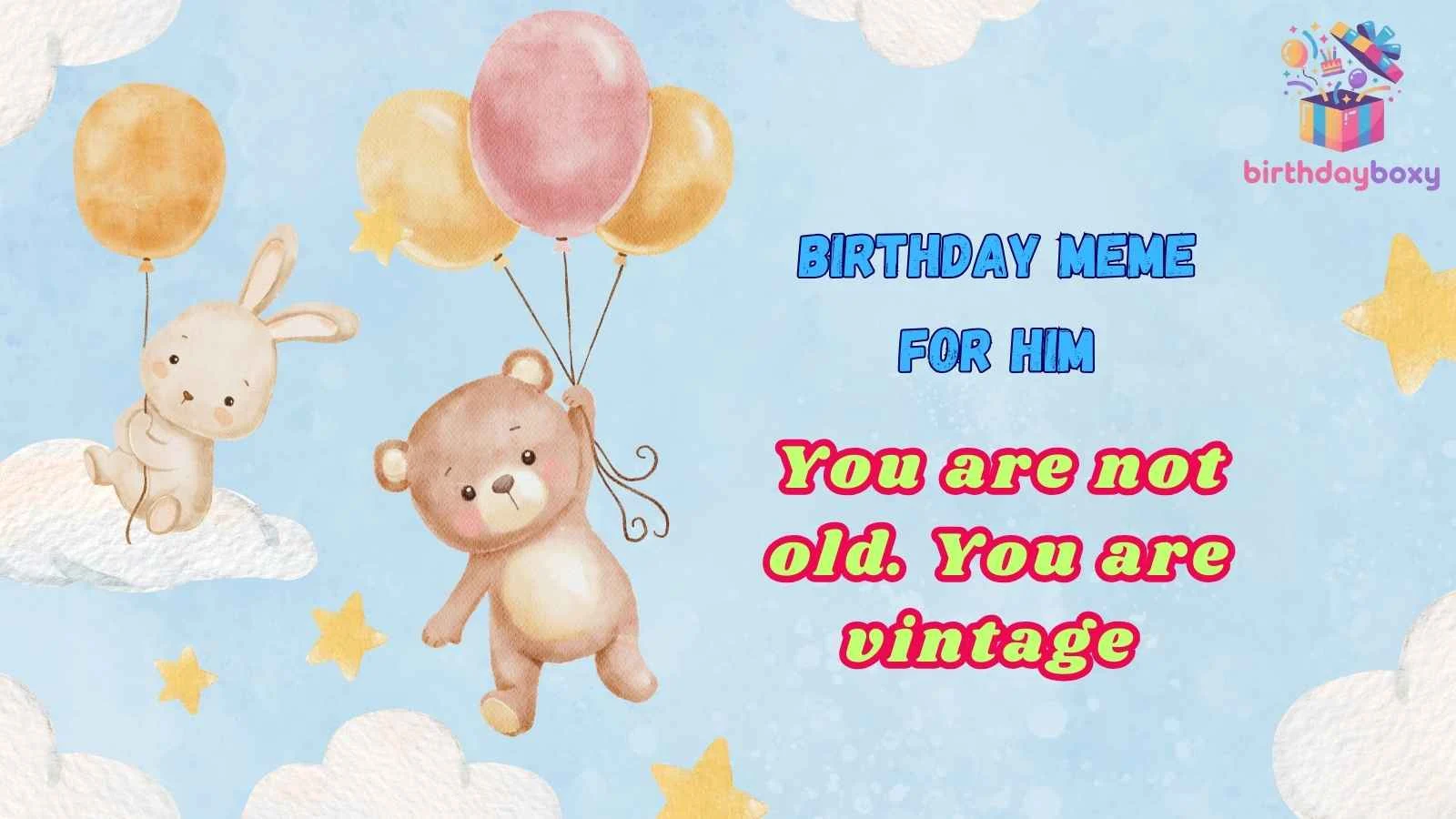 Birthday Meme for Him