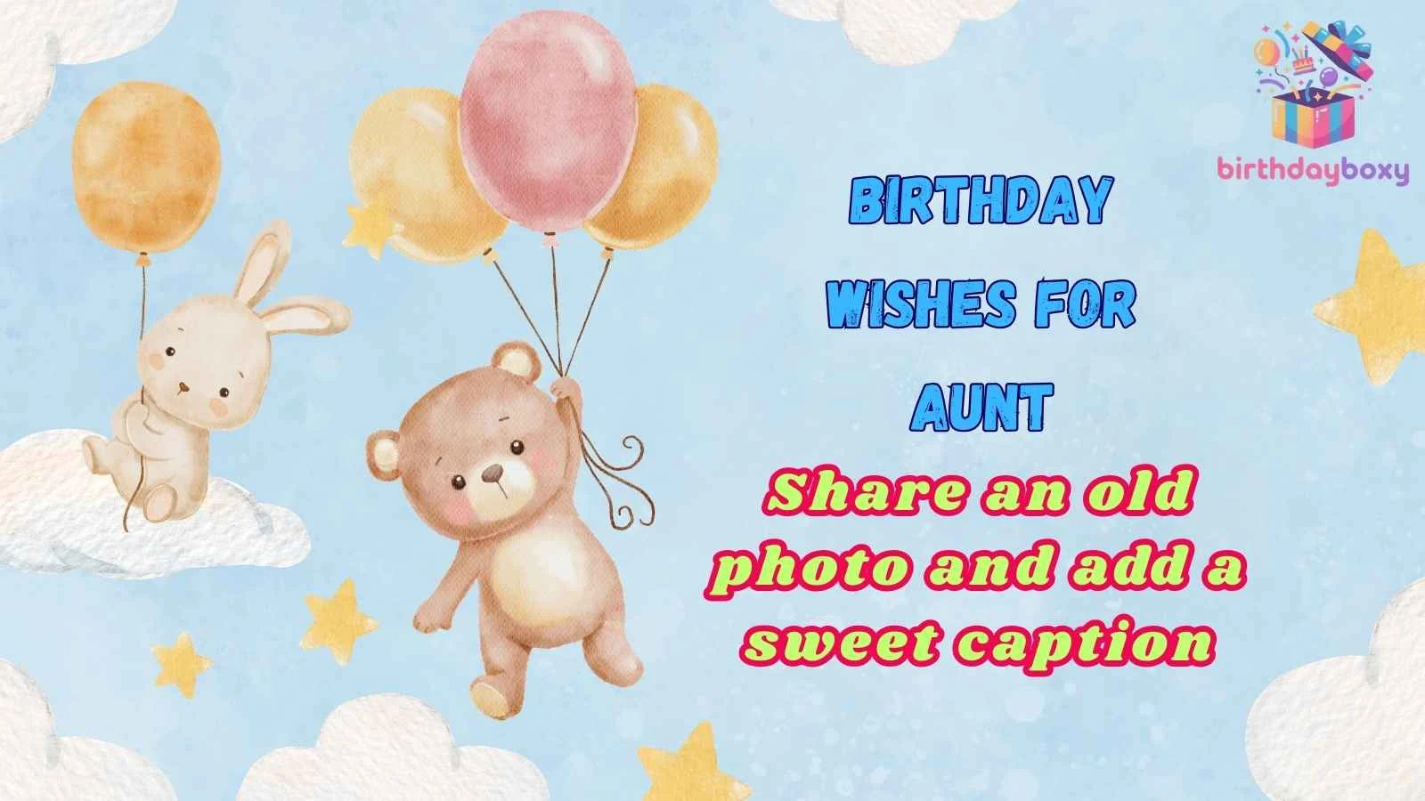 Birthday Wishes for Aunt