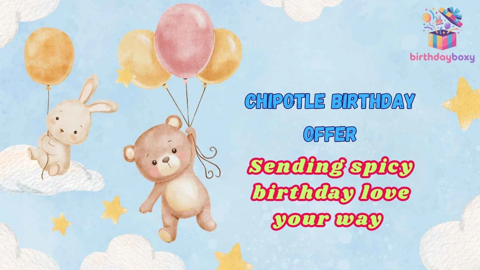 Chipotle Birthday Offer
