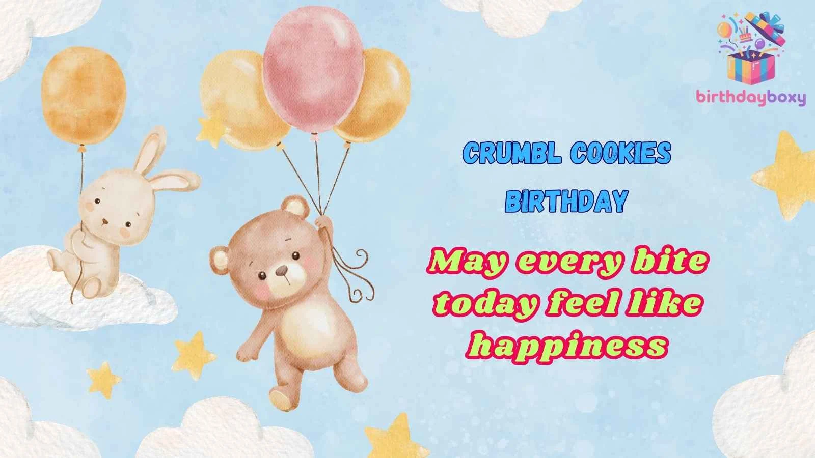 Crumbl Cookies Birthday