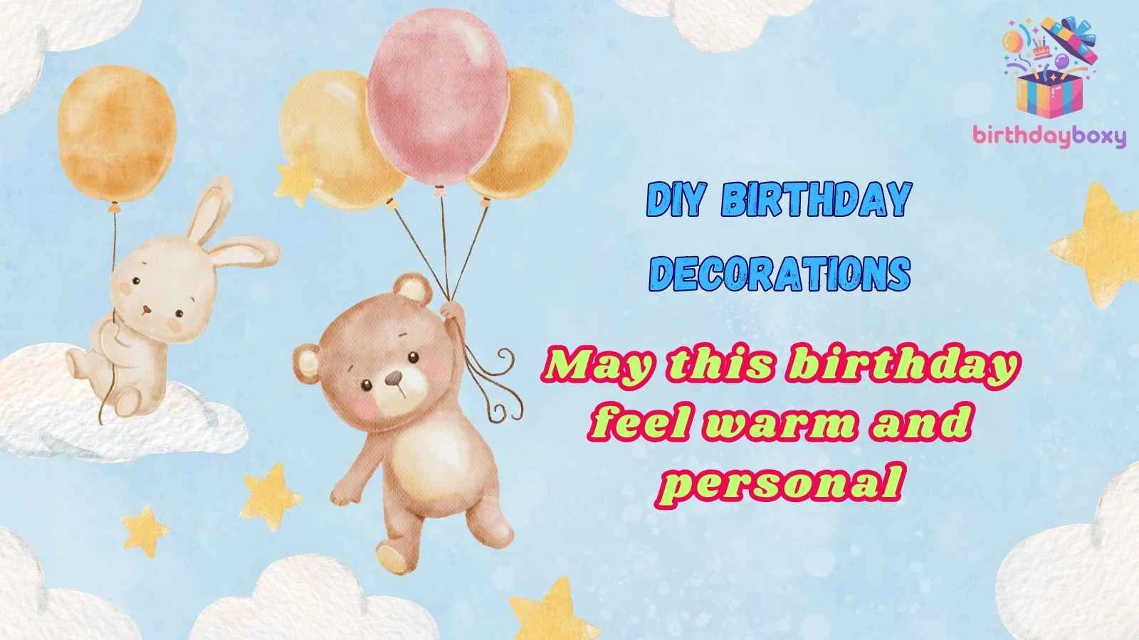 DIY Birthday Decorations