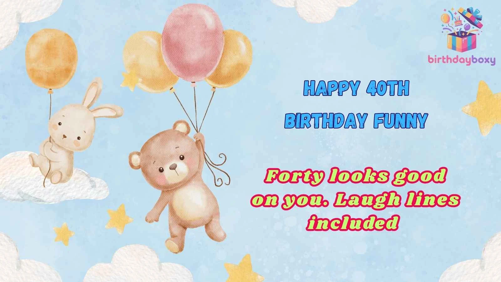 Happy 40th Birthday Funny