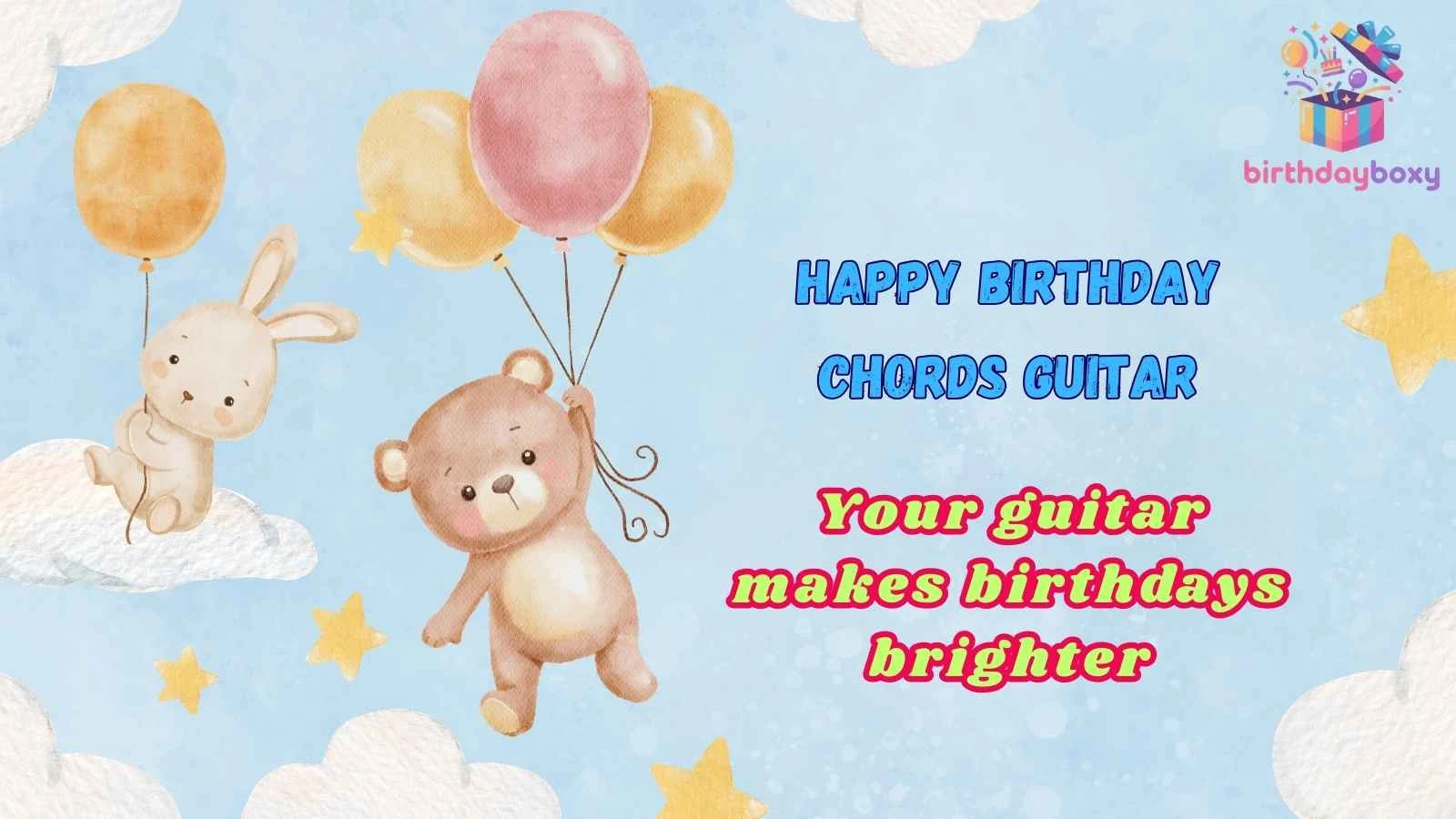 Happy Birthday Chords Guitar