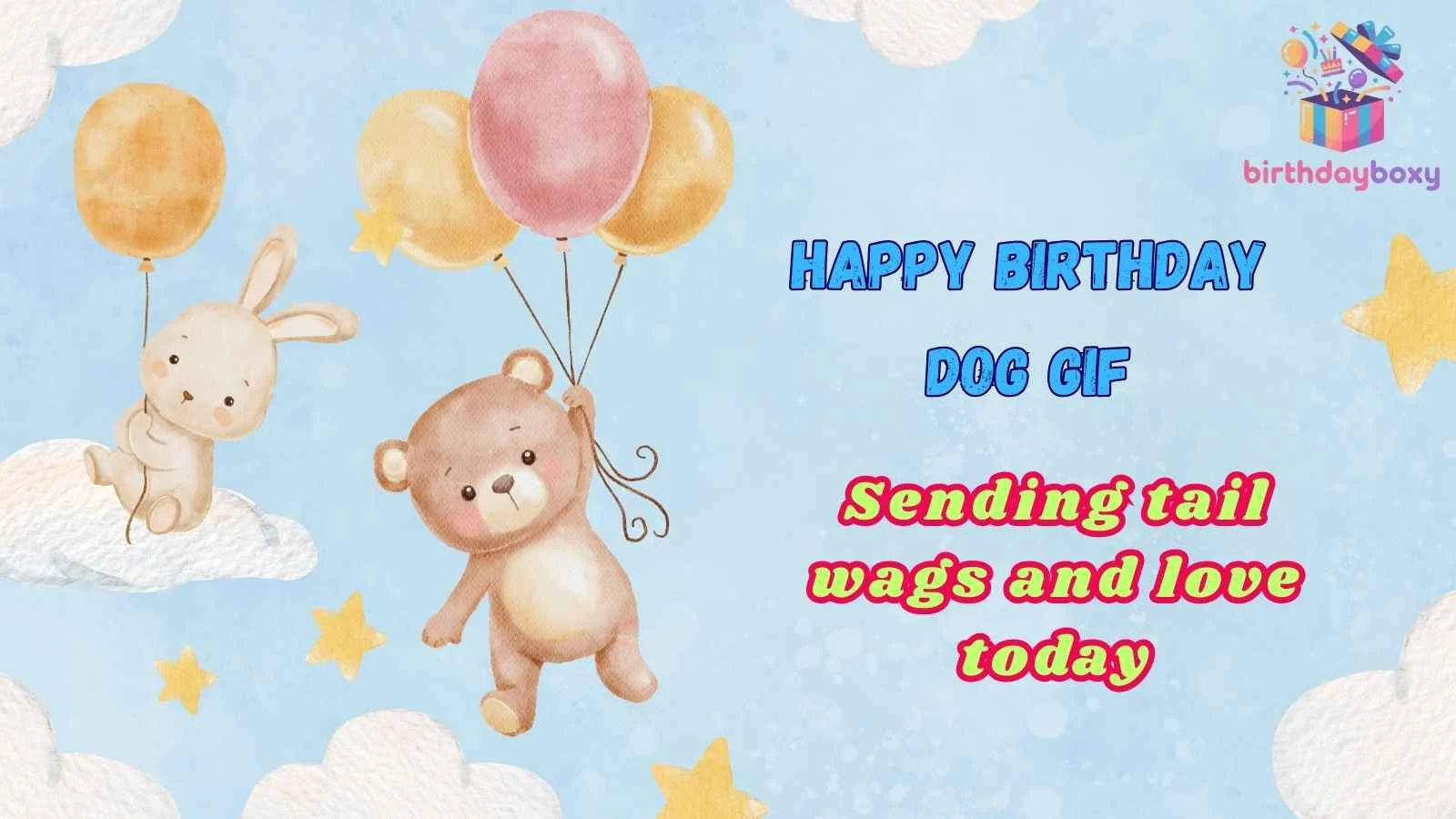 Happy Birthday Dog GIF
