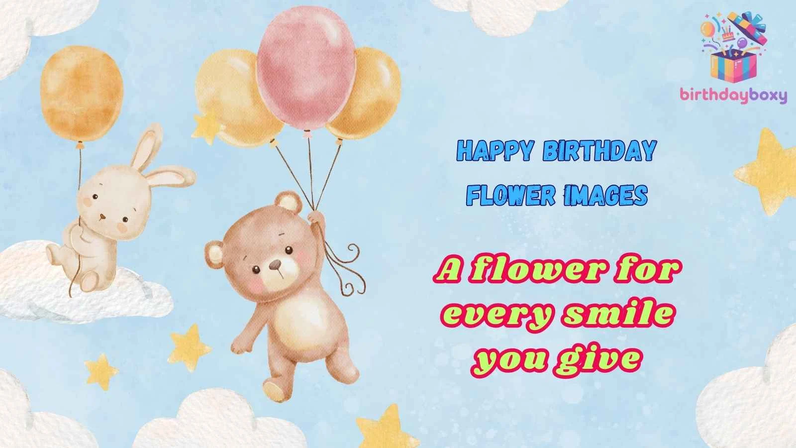 Happy Birthday Flower Images