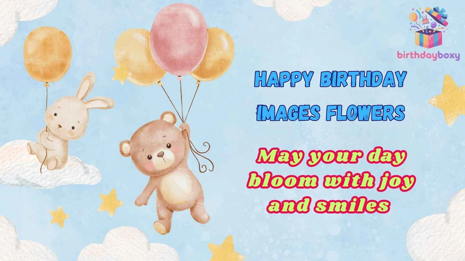 Happy Birthday Images Flowers