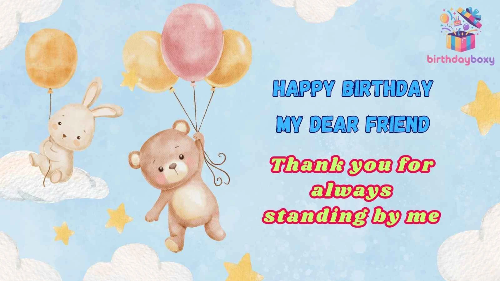 Happy Birthday My Dear Friend