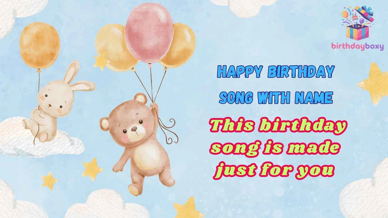 Happy Birthday Song With Name