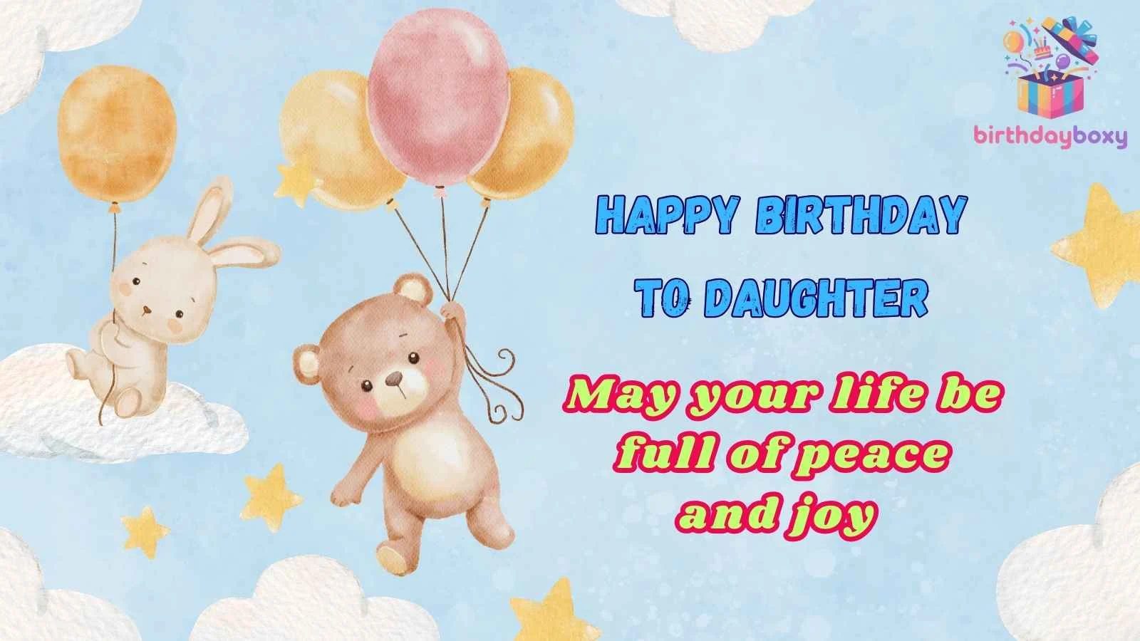 Happy Birthday to Daughter