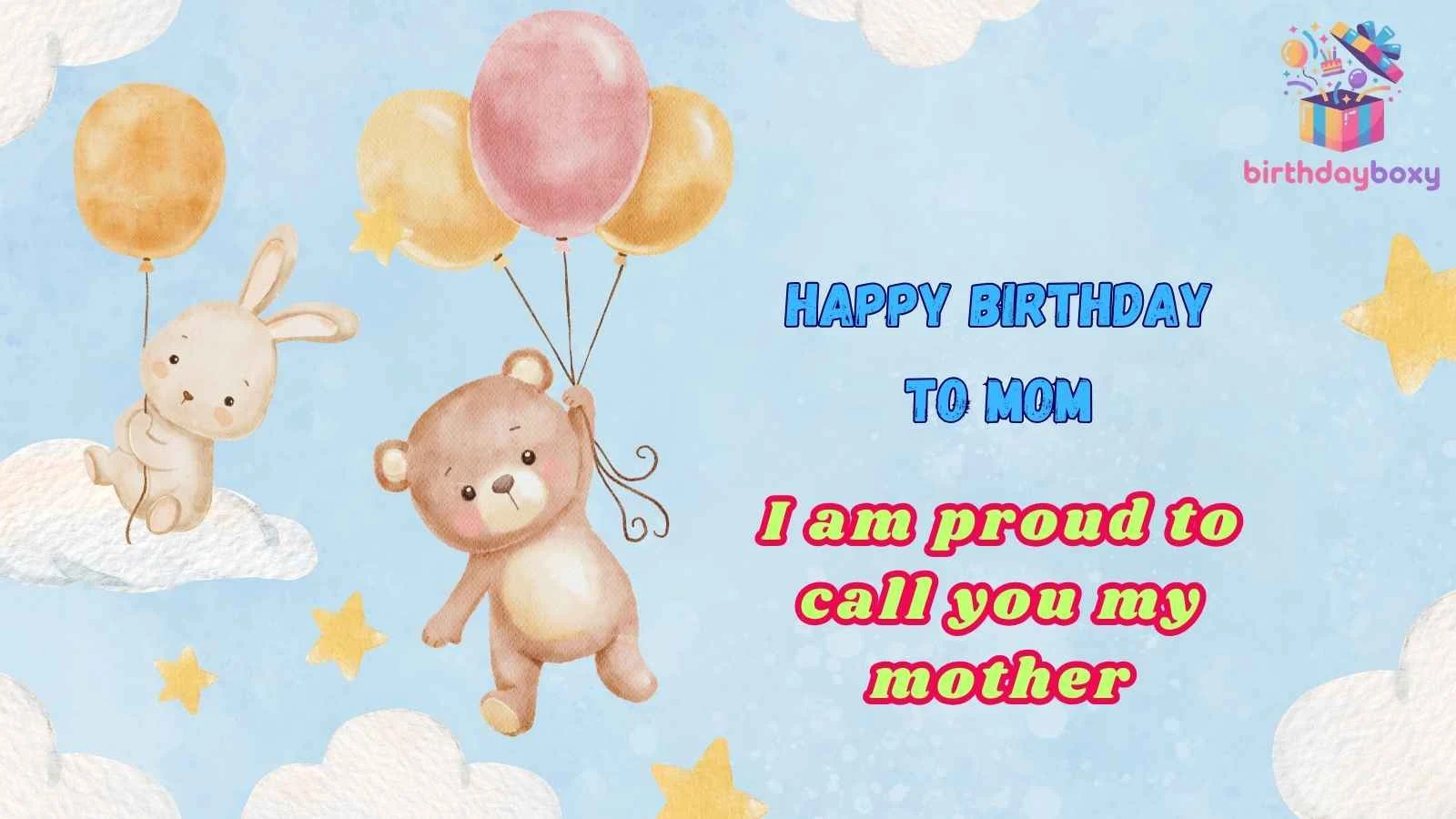 Happy Birthday to Mom