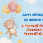 Happy Birthday to My Sister in Law