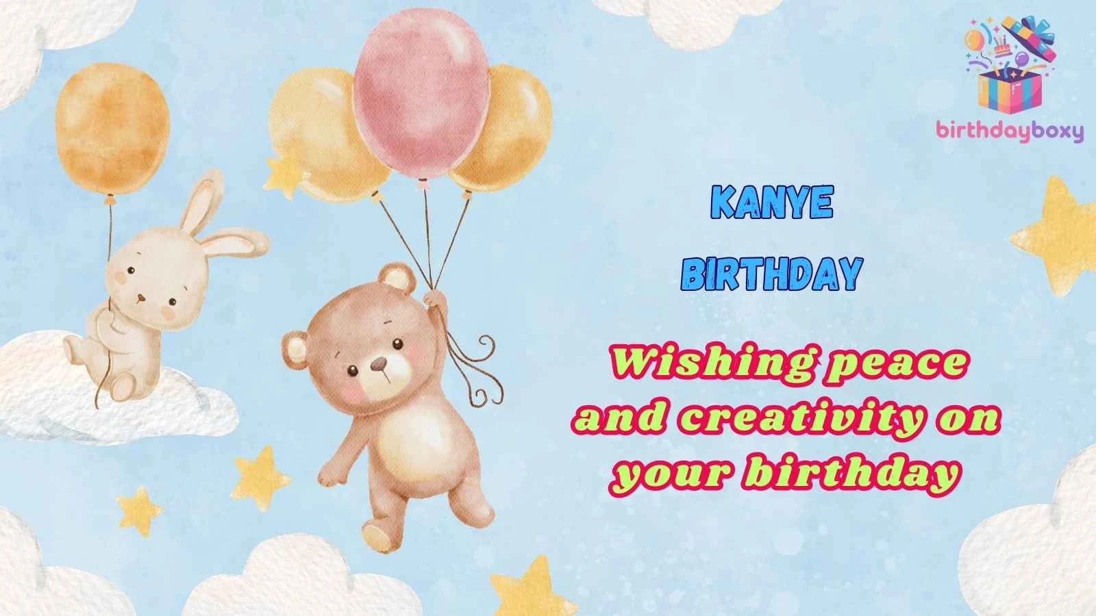 Kanye Birthday