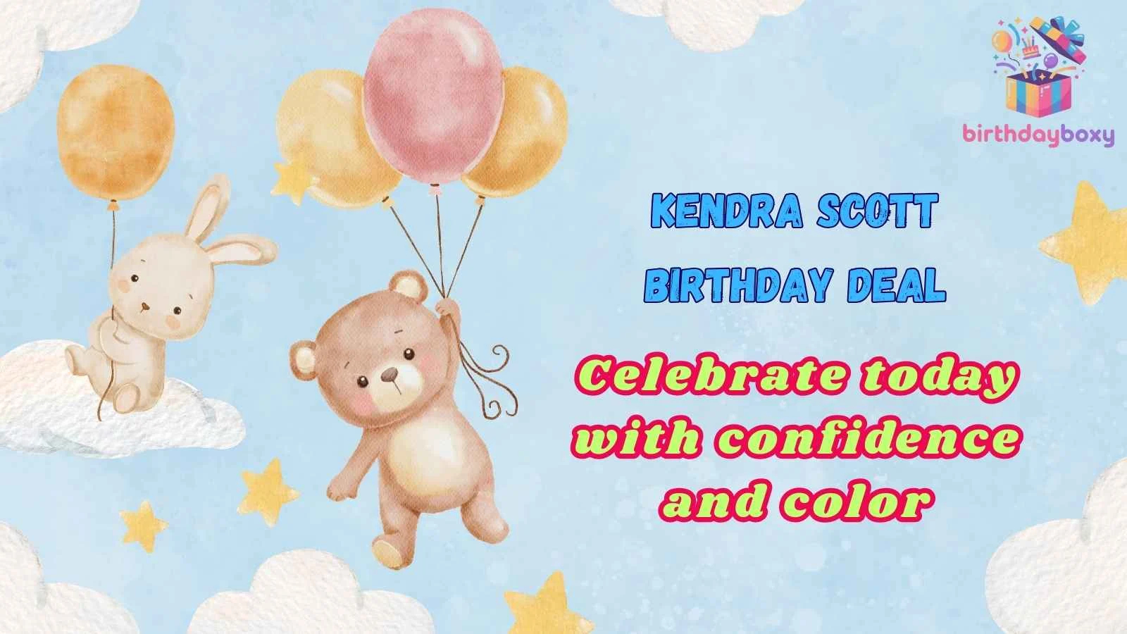 Kendra Scott Birthday Deal