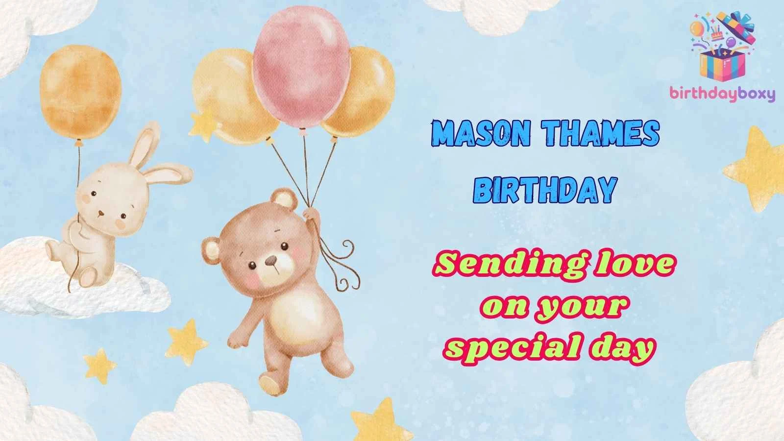 Mason Thames Birthday