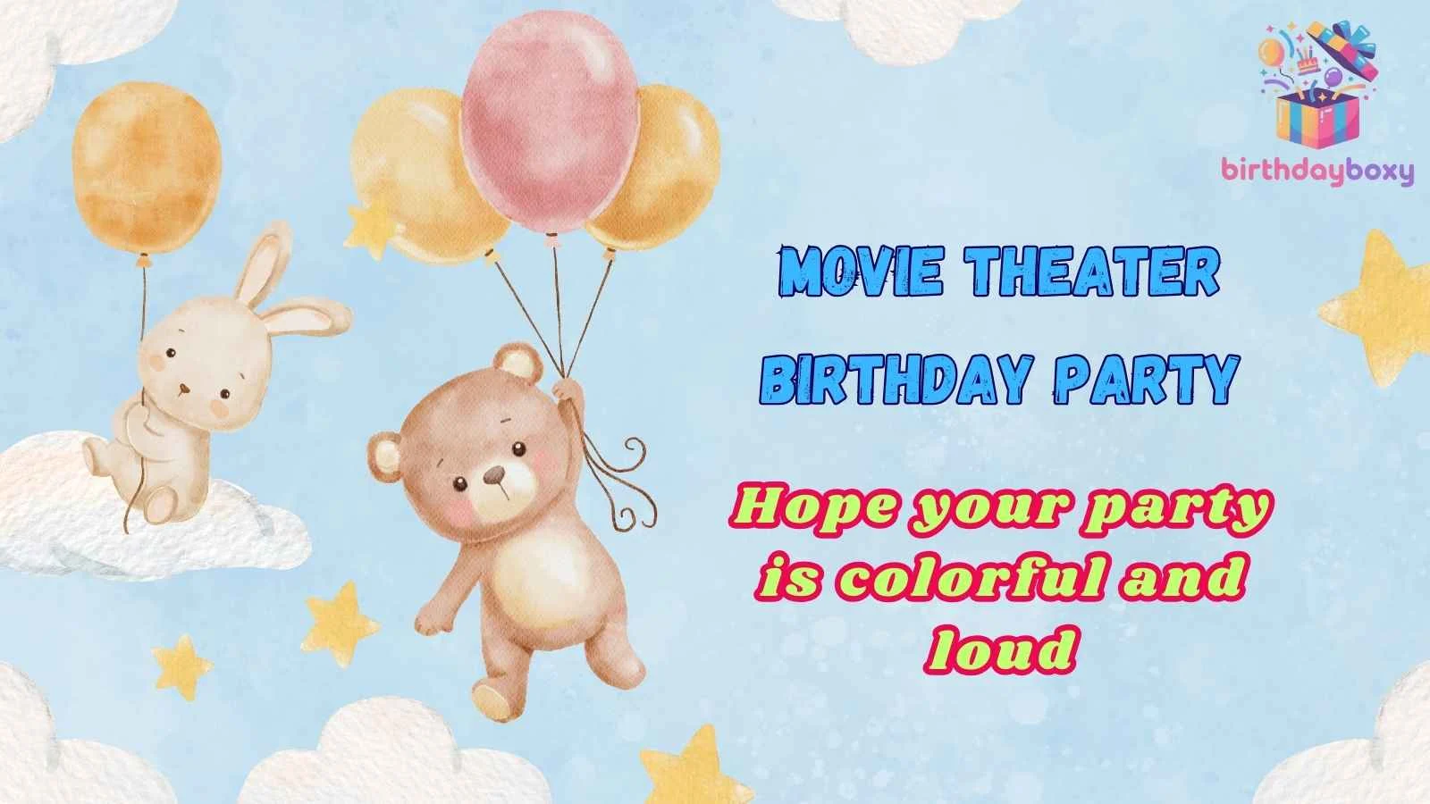 Movie Theater Birthday Party