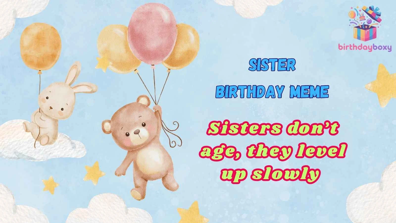 Sister Birthday Meme