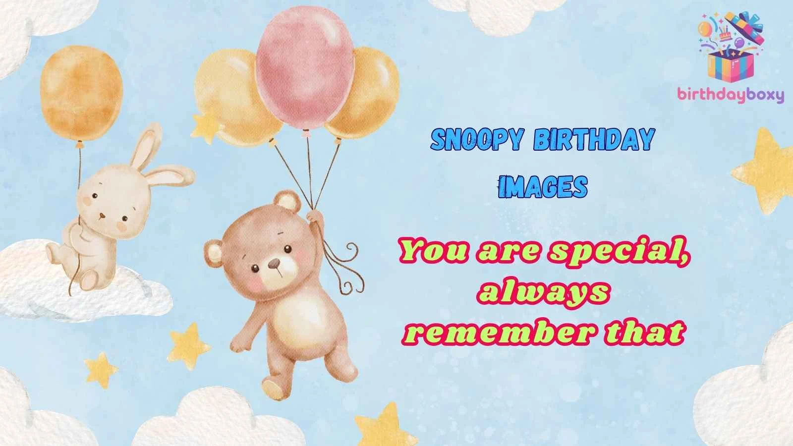 Snoopy Birthday Images