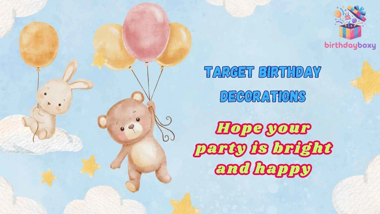 Target Birthday Decorations