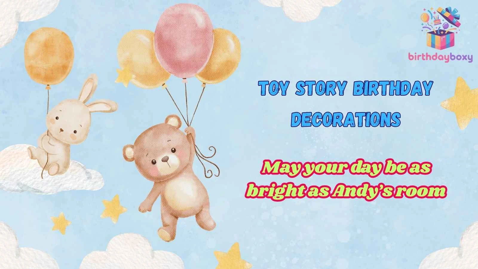 Toy Story Birthday Decorations