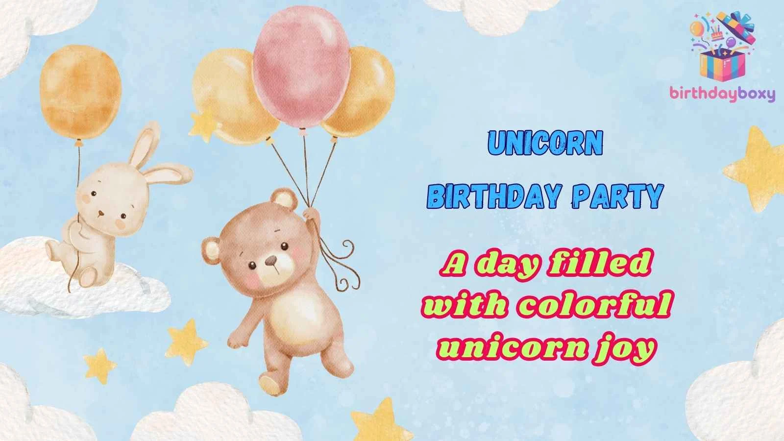 Unicorn Birthday Party