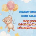 Walmart Birthday Cakes Catalog