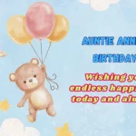 Auntie Anne’s Birthday