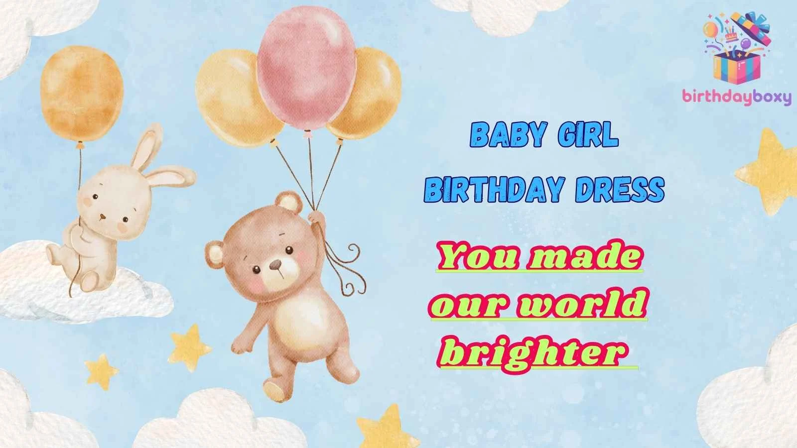 Baby Girl Birthday Dress