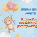 Birthday Wish for Daughter