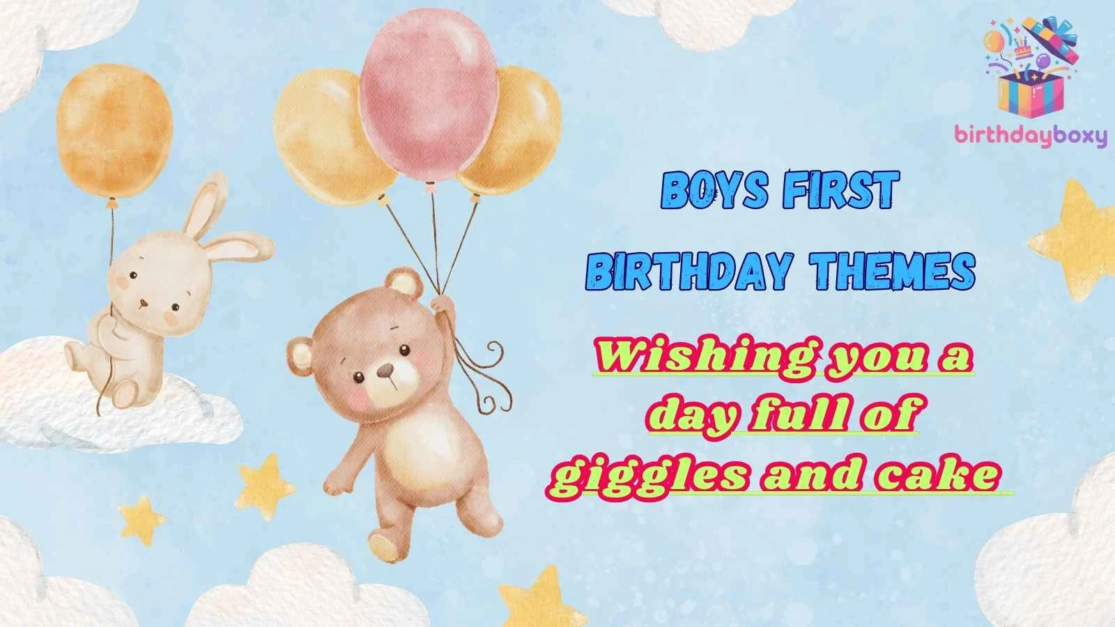 Boys First Birthday Themes