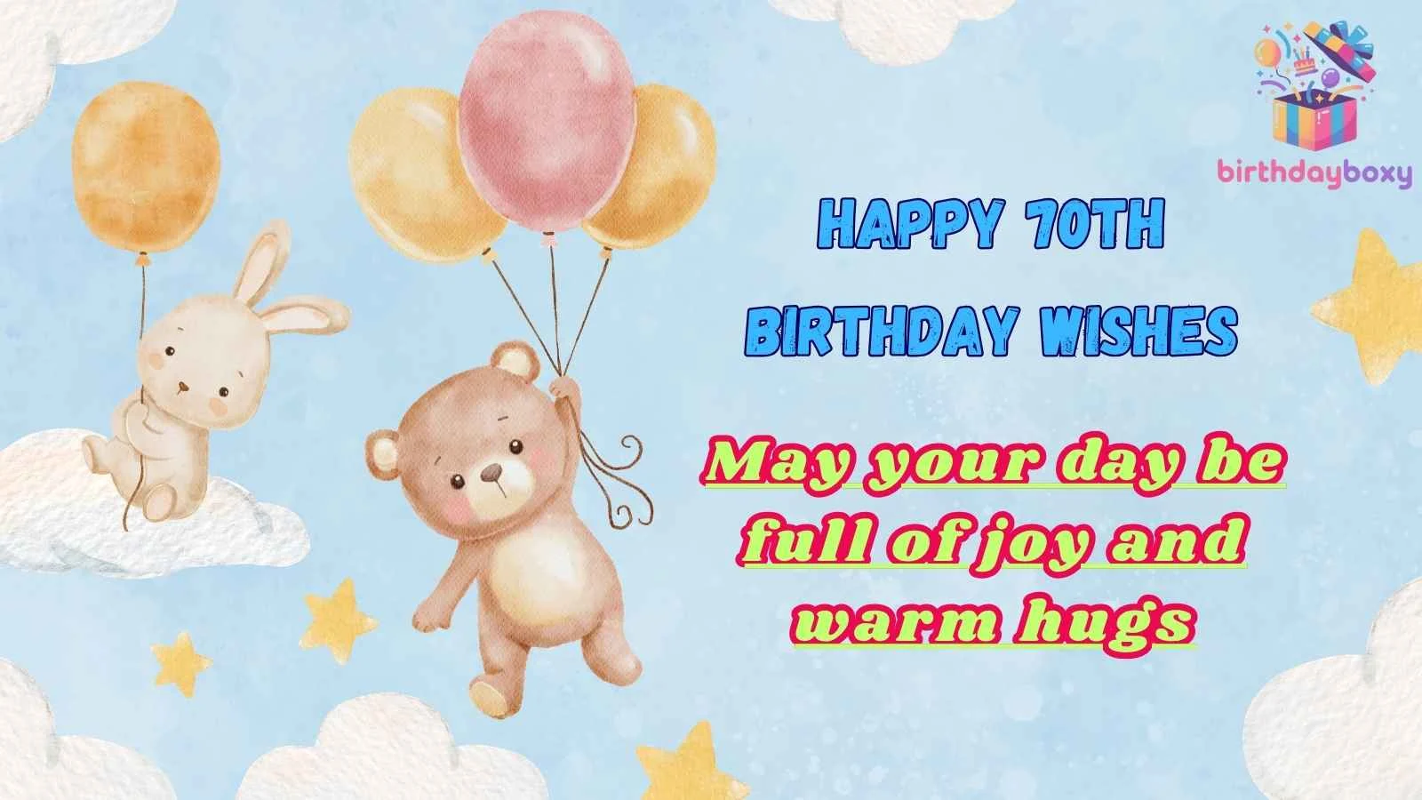 Happy 70th Birthday Wishes