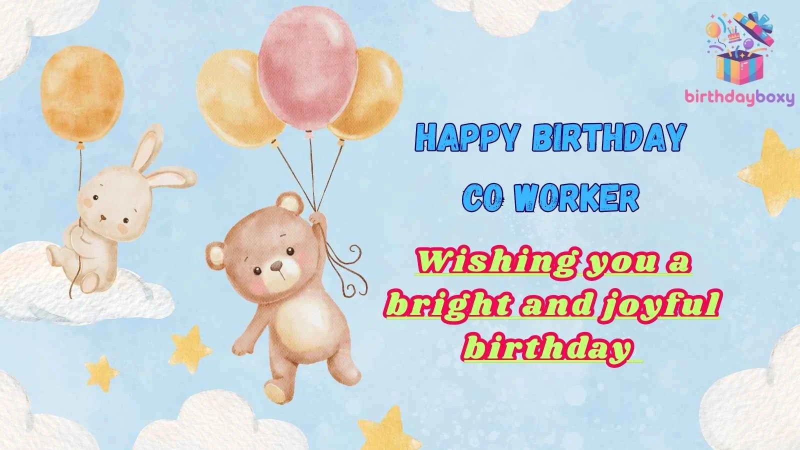 Happy Birthday Co Worker