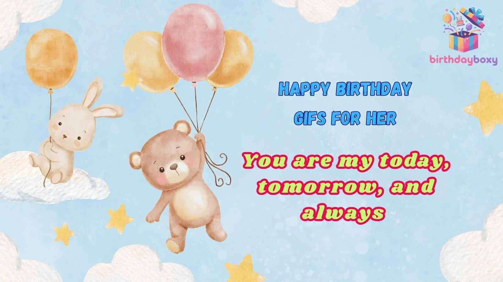 Happy Birthday GIFs for Her