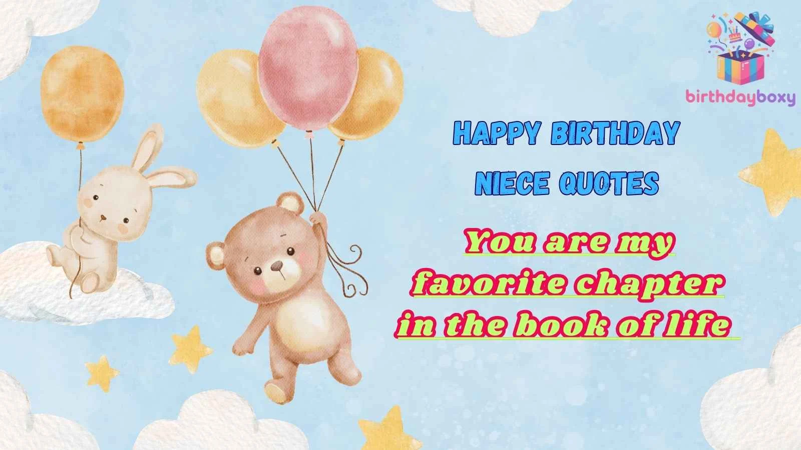 Happy Birthday Niece Quotes