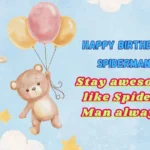 Happy Birthday Spiderman