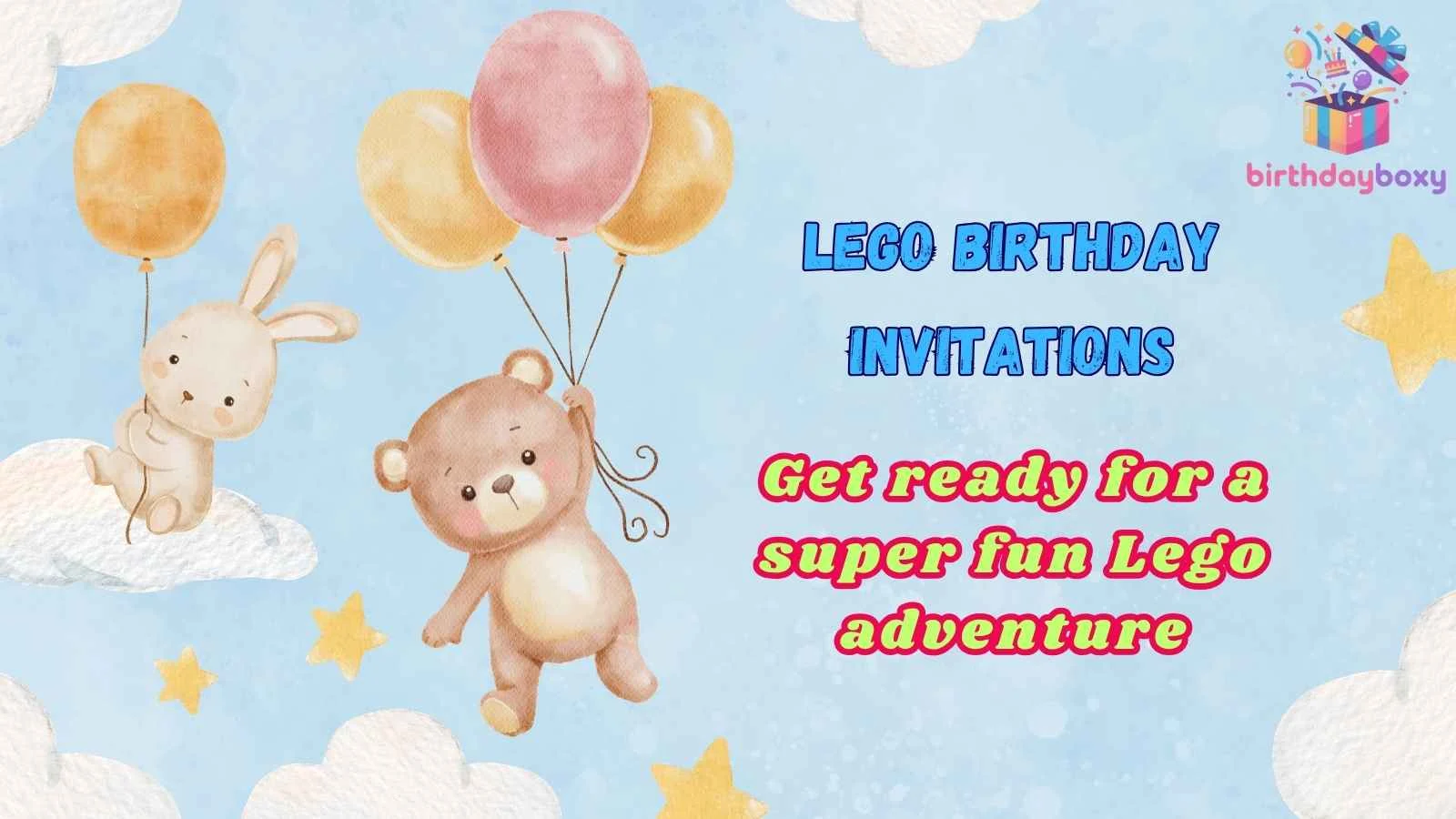 Lego Birthday Invitations