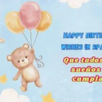 Happy Birthday Wishes in Spanish