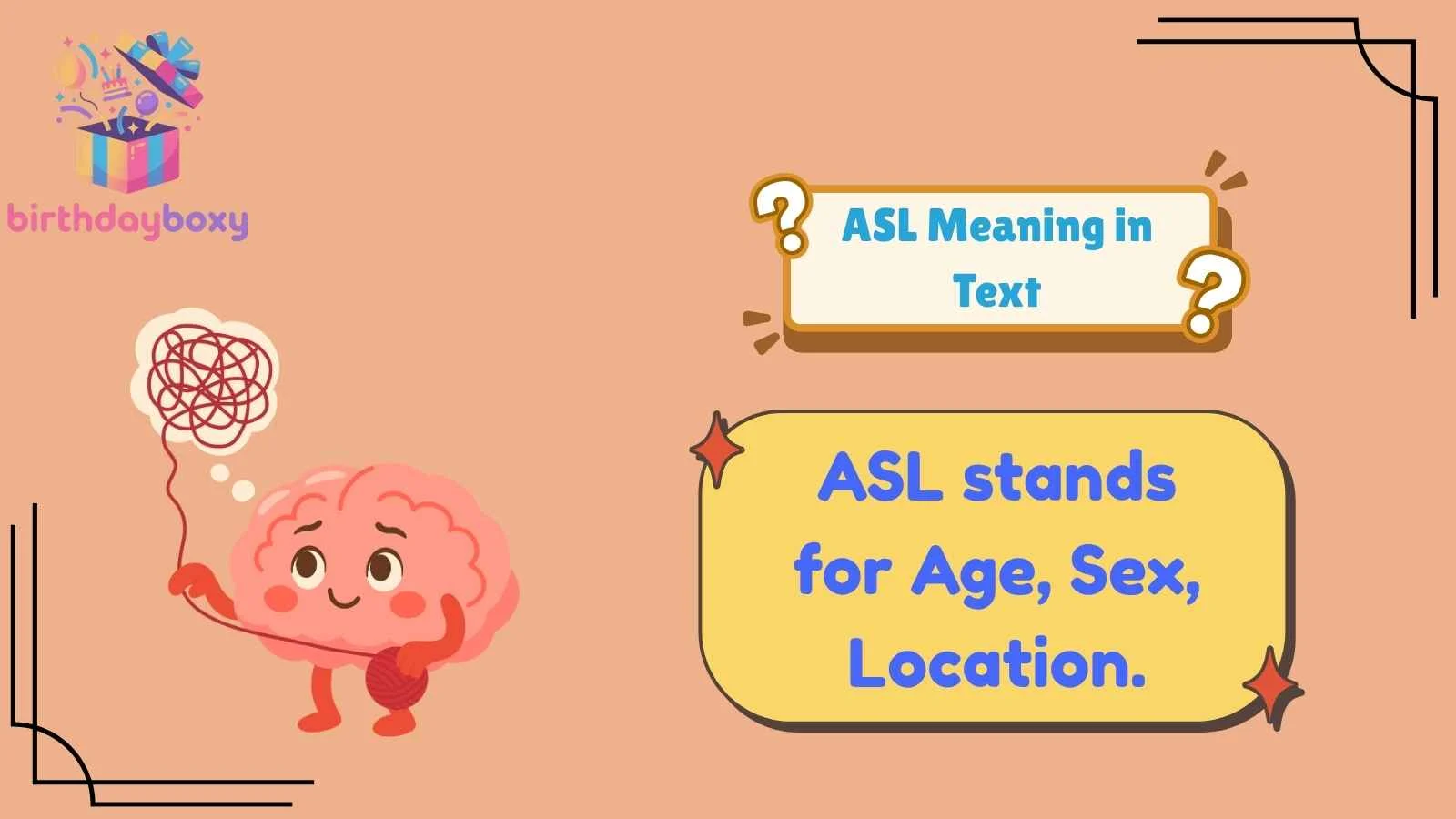 ASL Meaning in Text