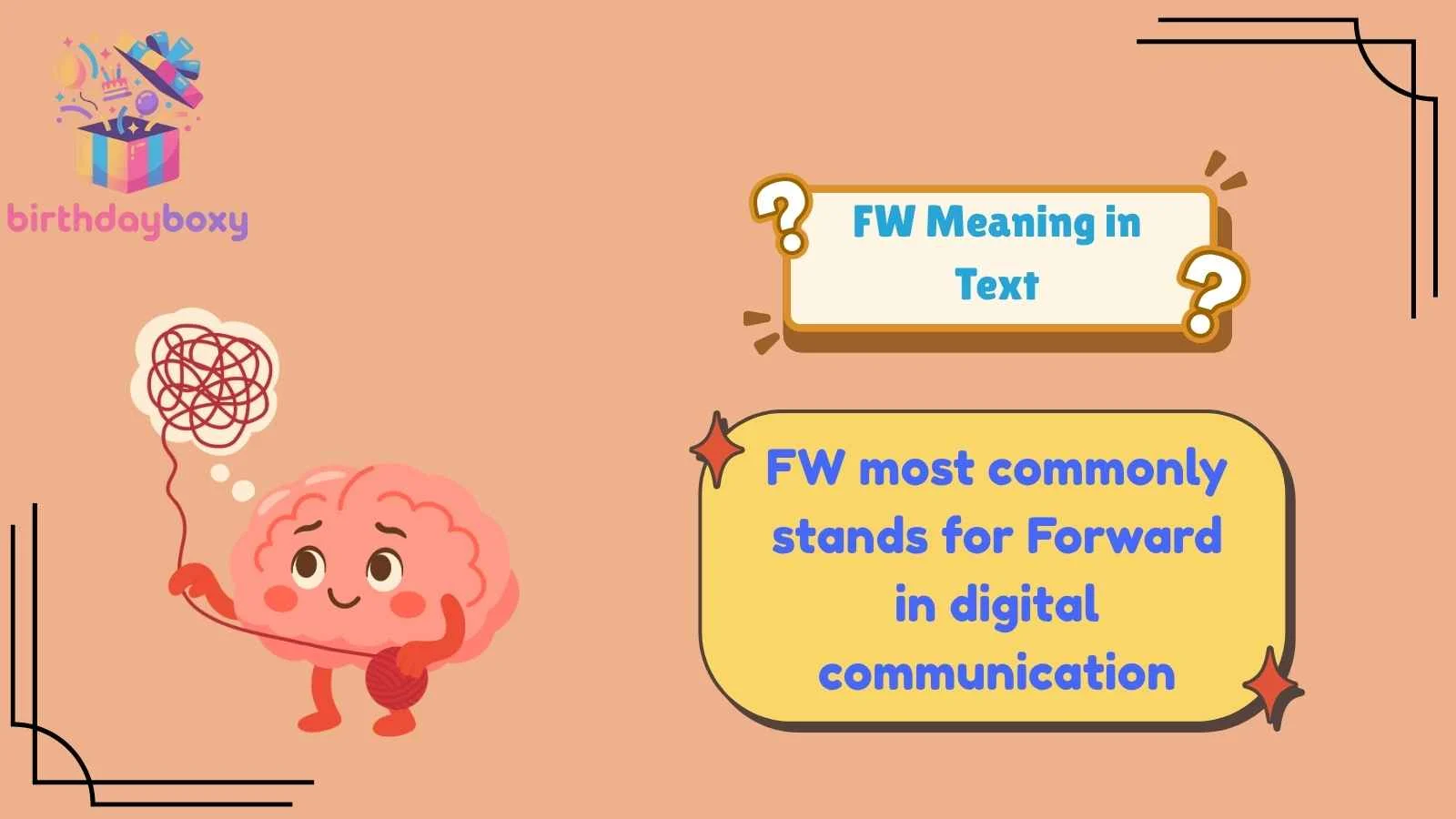FW Meaning in Text