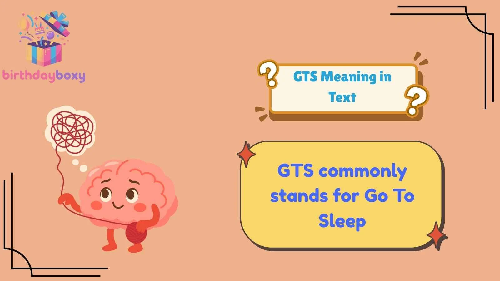 GTS Meaning in Text