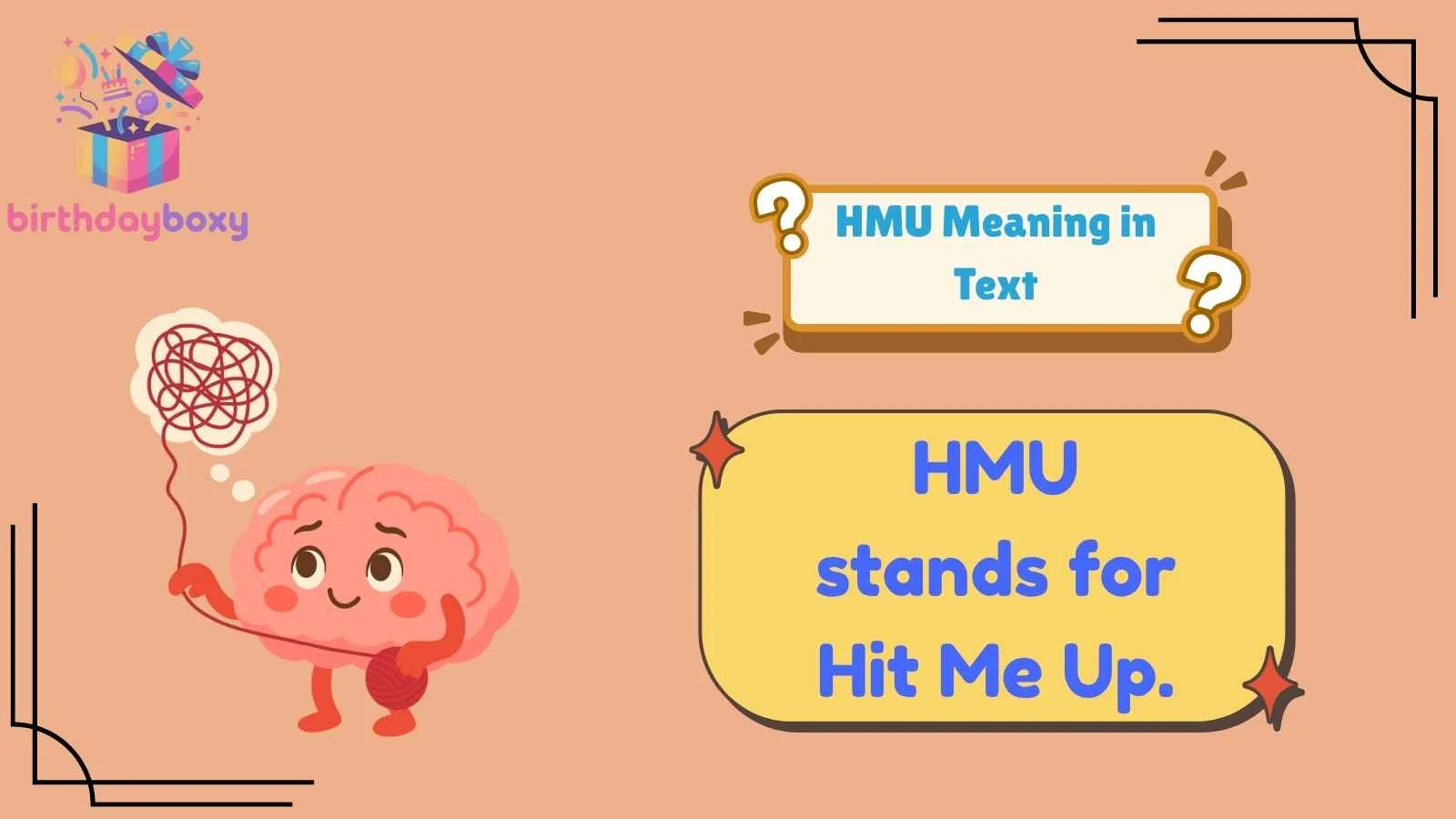 HMU Meaning in Text