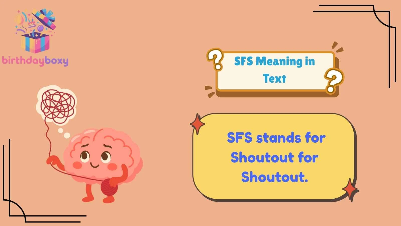 SFS Meaning in Text
